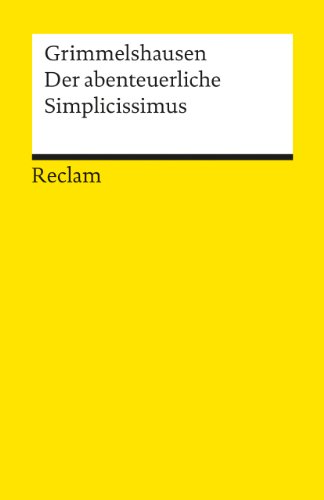 Der abenteuerliche Simplicissimus Teutsch (Reclams Universal-Bibliothek) von Reclam Philipp Jun.